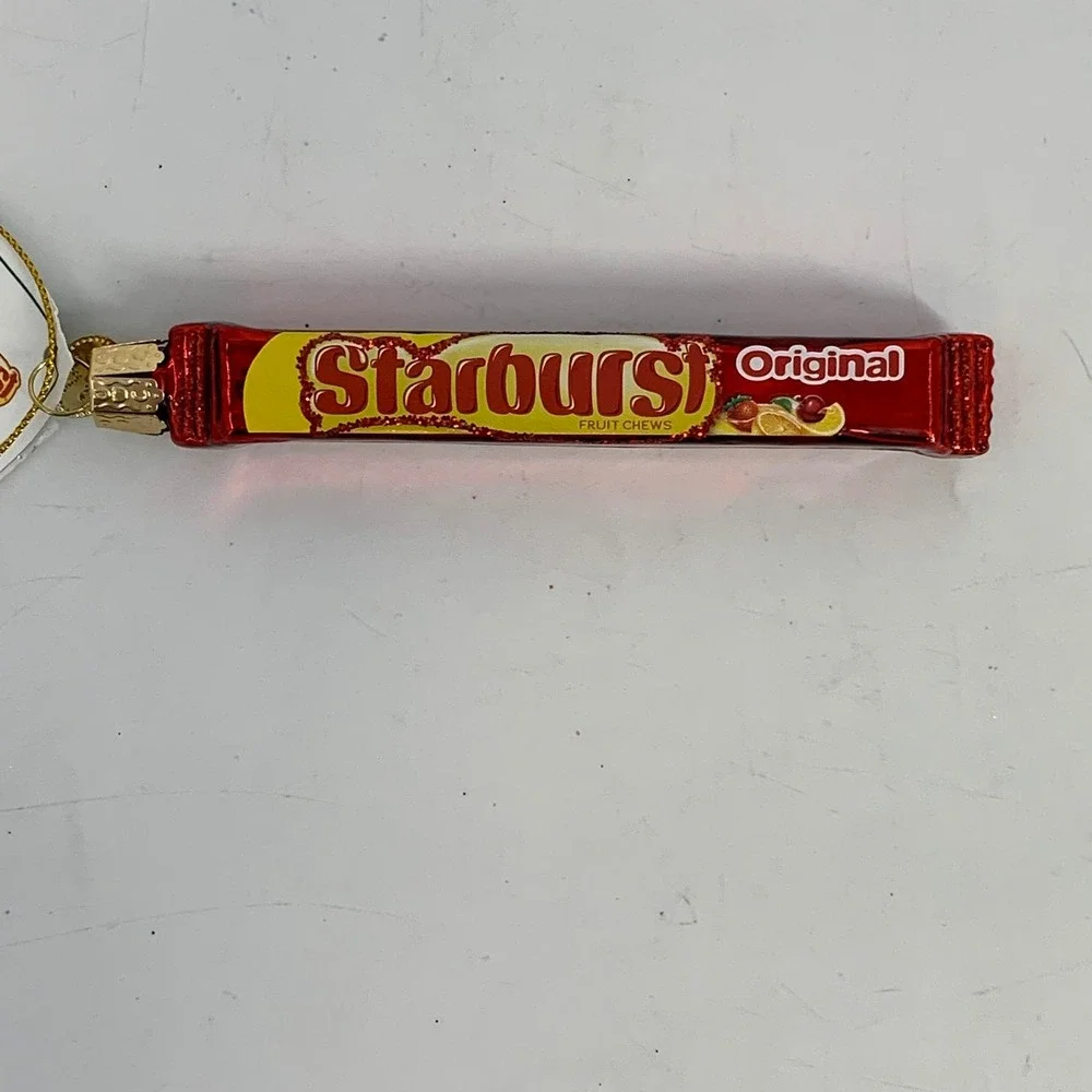 Starburst Original Fruit‎ Chews Candy Christmas Ornament New With Tags